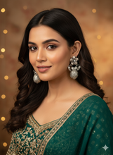 German Silver Earrings