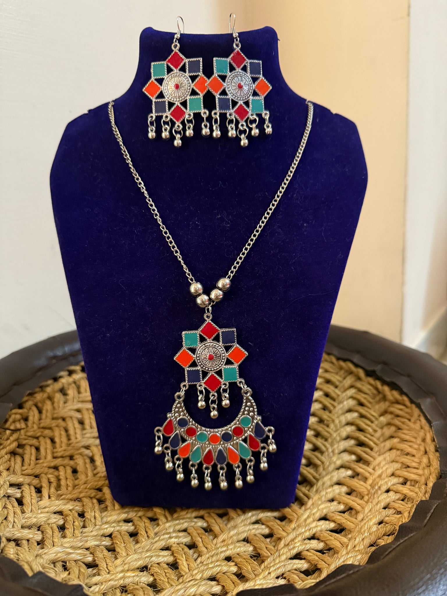 German silver jewelry/navrathri jewelry