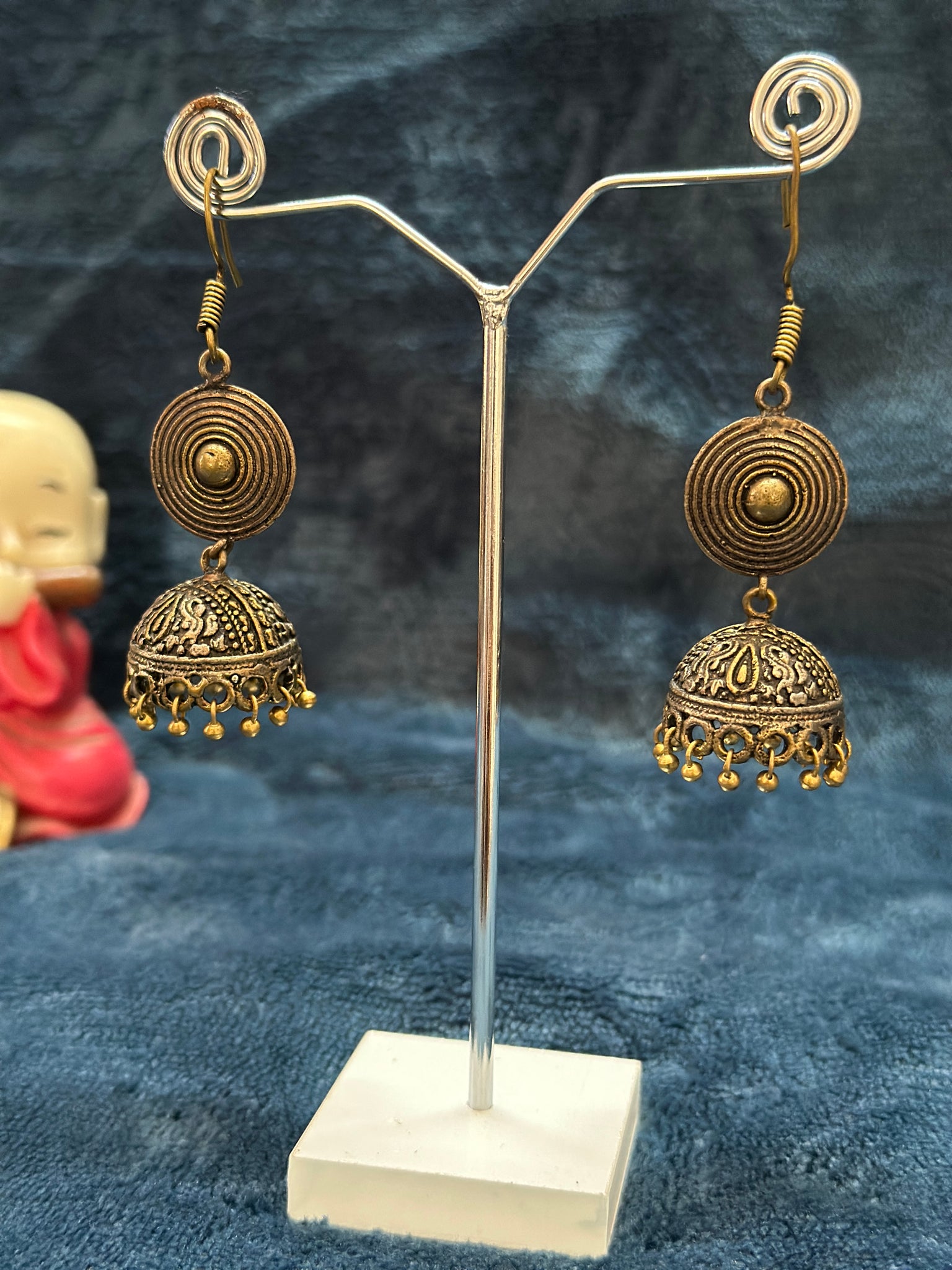German Silver Jhumka