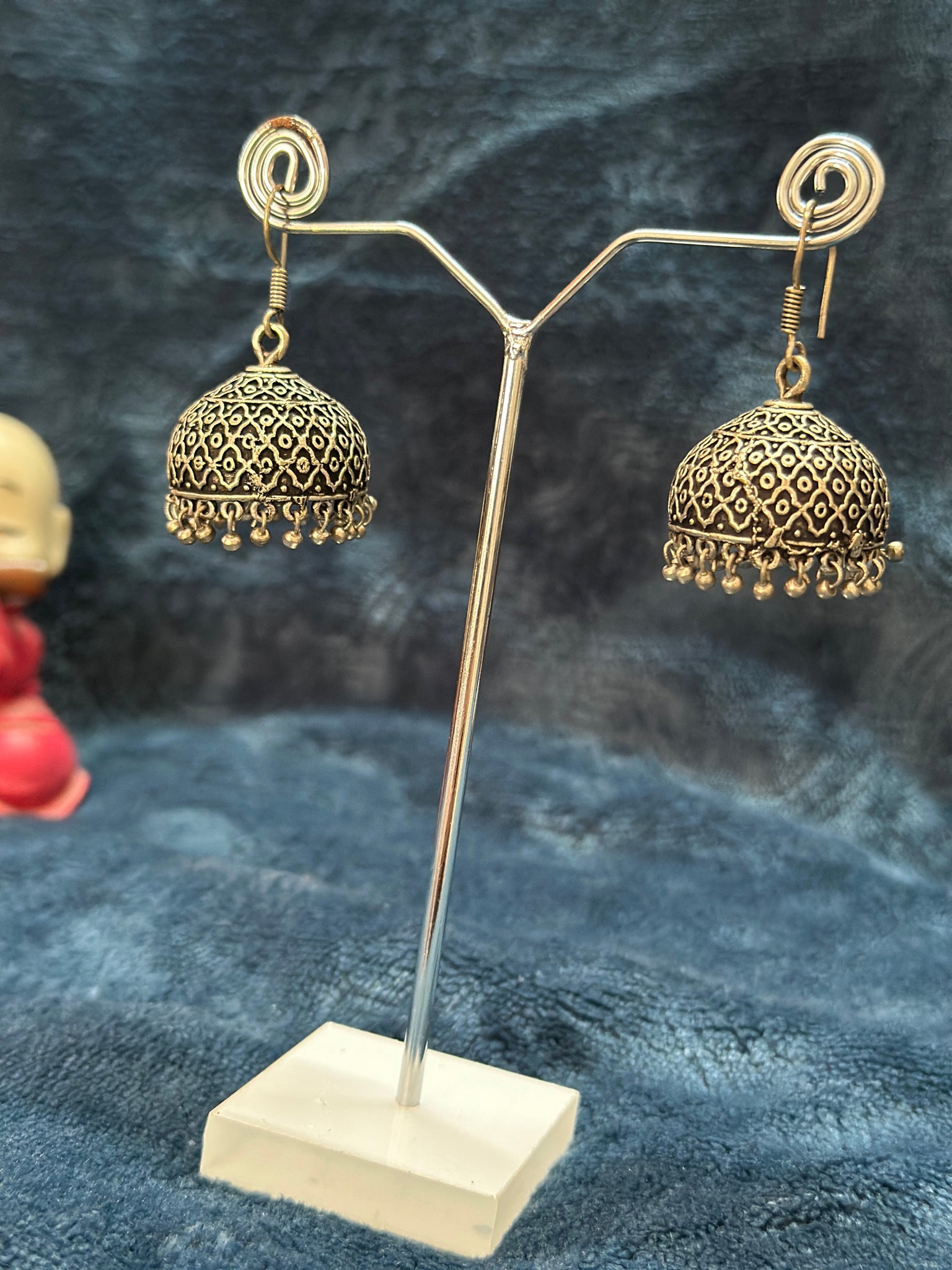 German Silver Jhumka