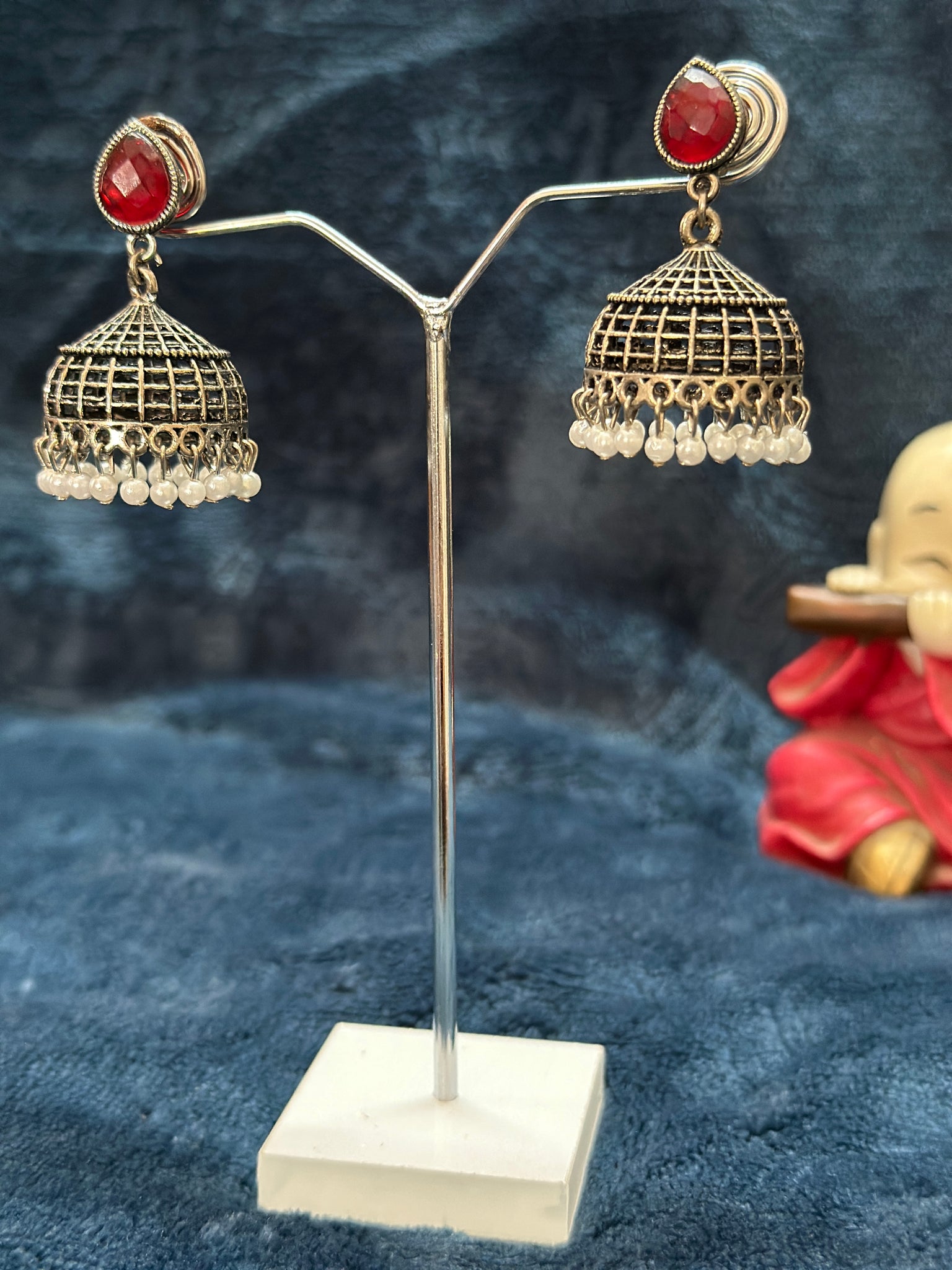German Silver Jhumka