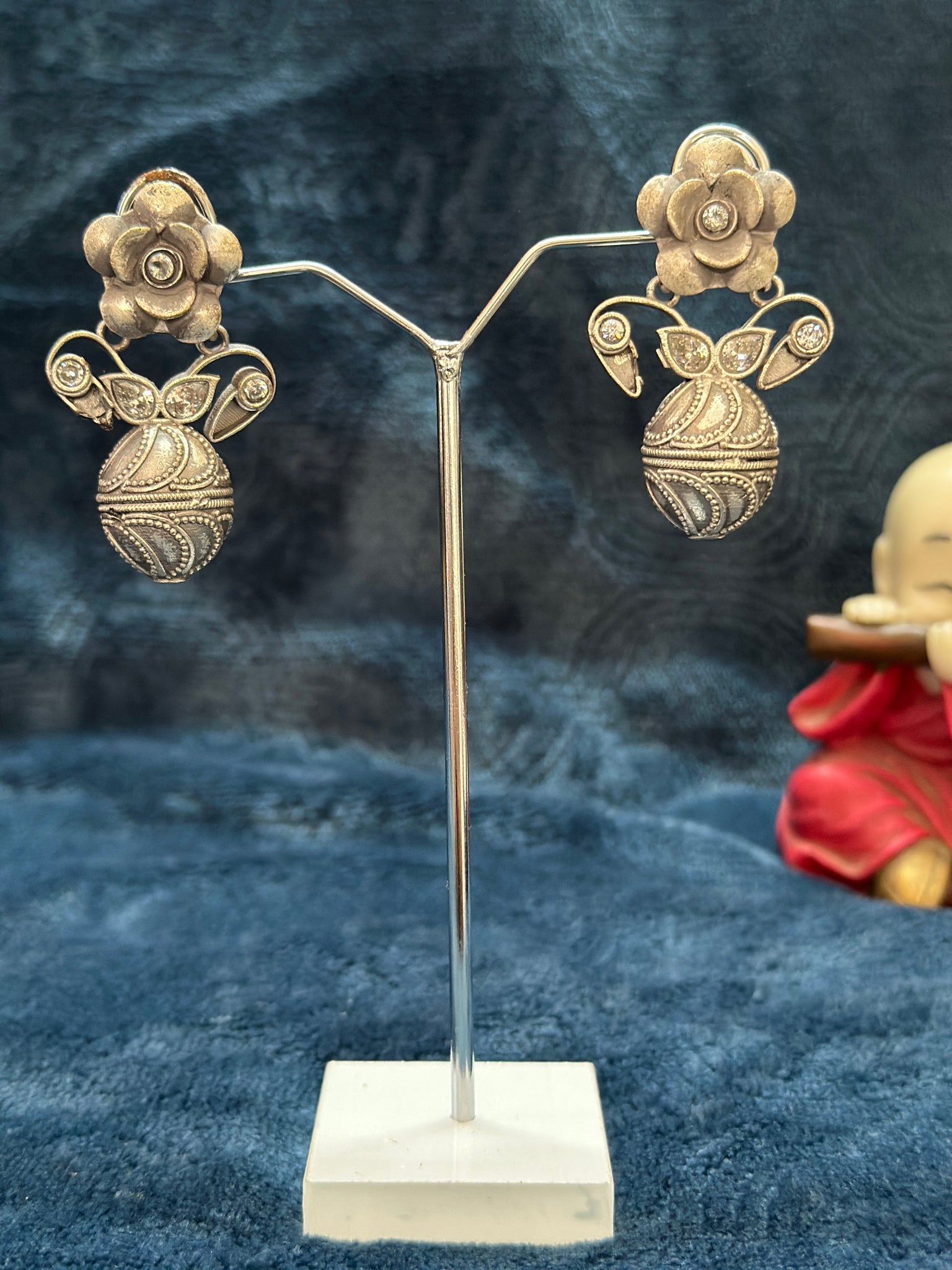 German Silver Earrings