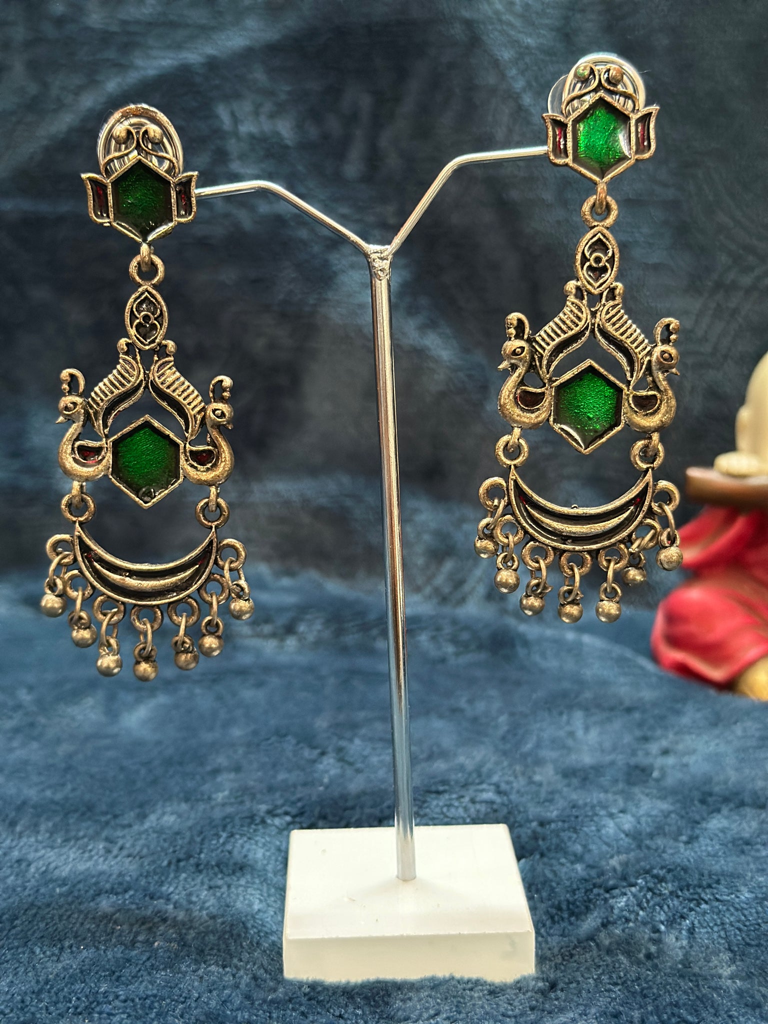 German Silver Earrings