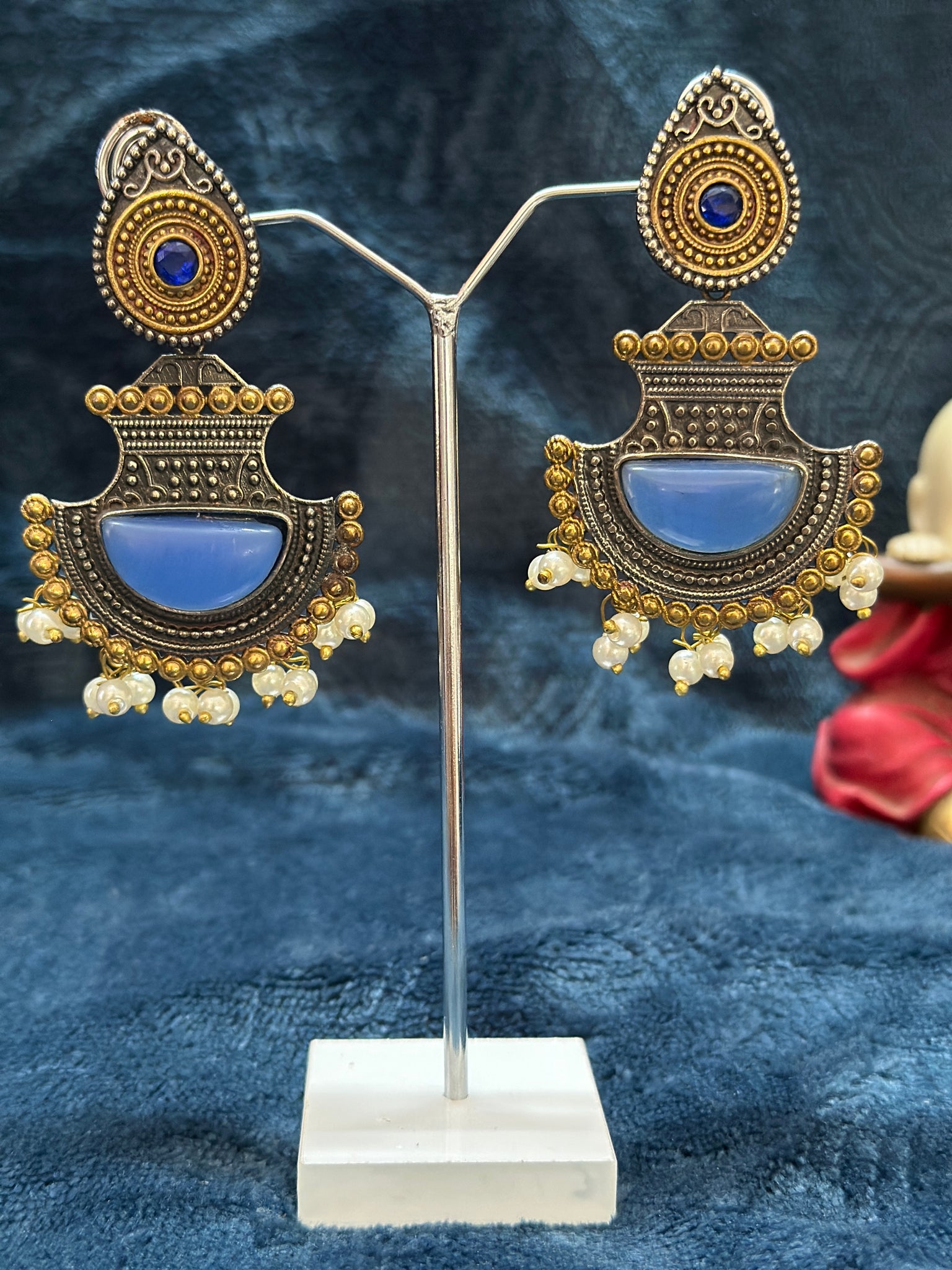 German Silver Earrings