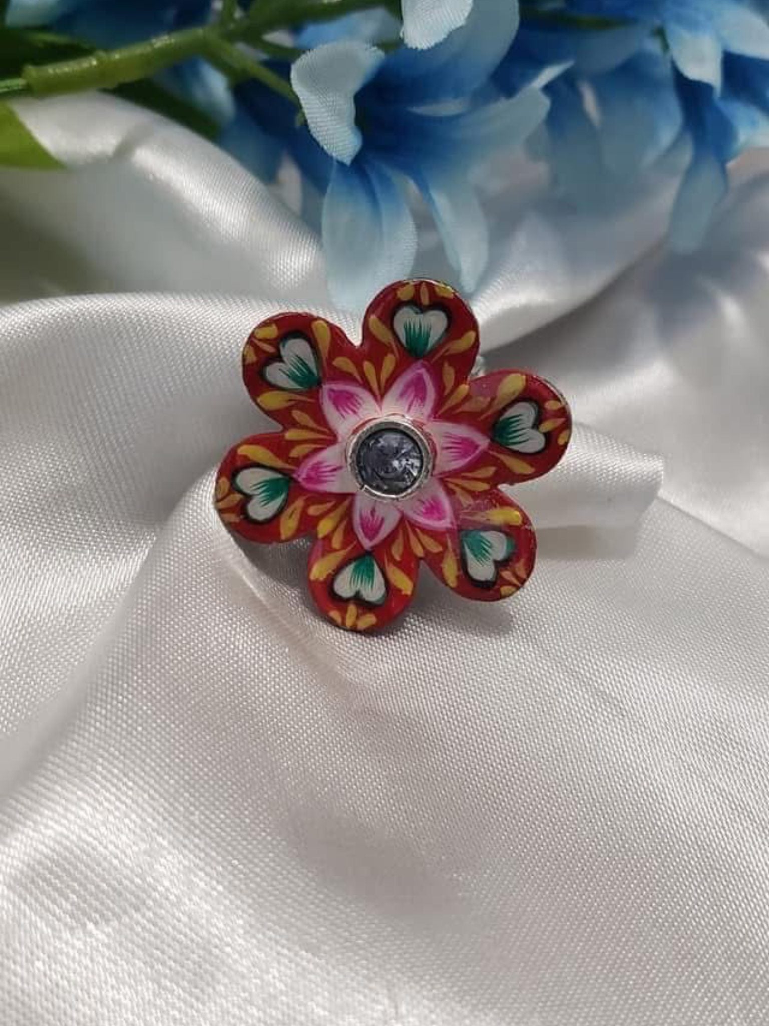 Hand painted Meenakari work